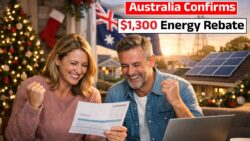 Australia Confirms $1,300 Energy Bill Rebate for Eligible Households – See If You Qualify and How to Claim