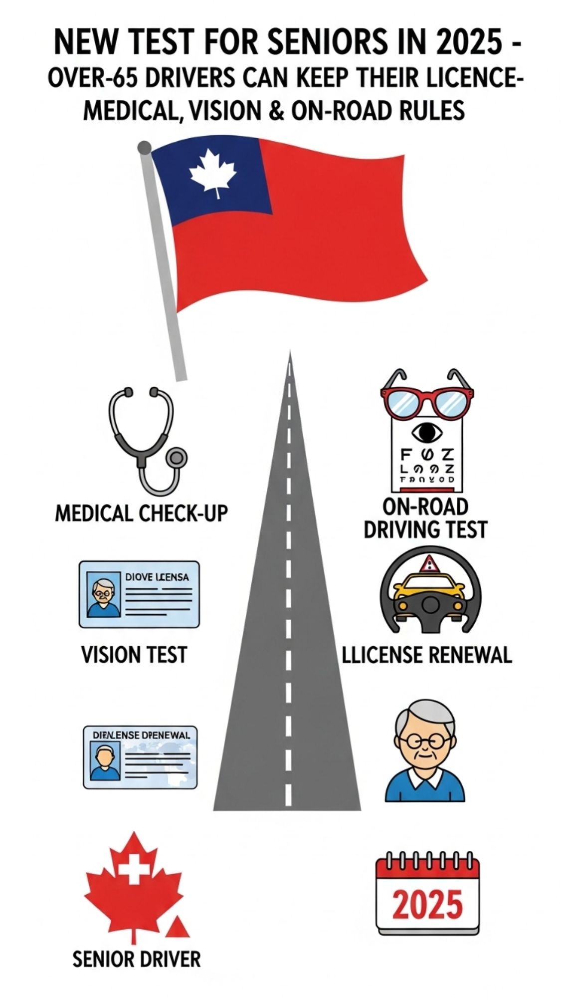 Australia Rules for Over 62+ Age Drivers