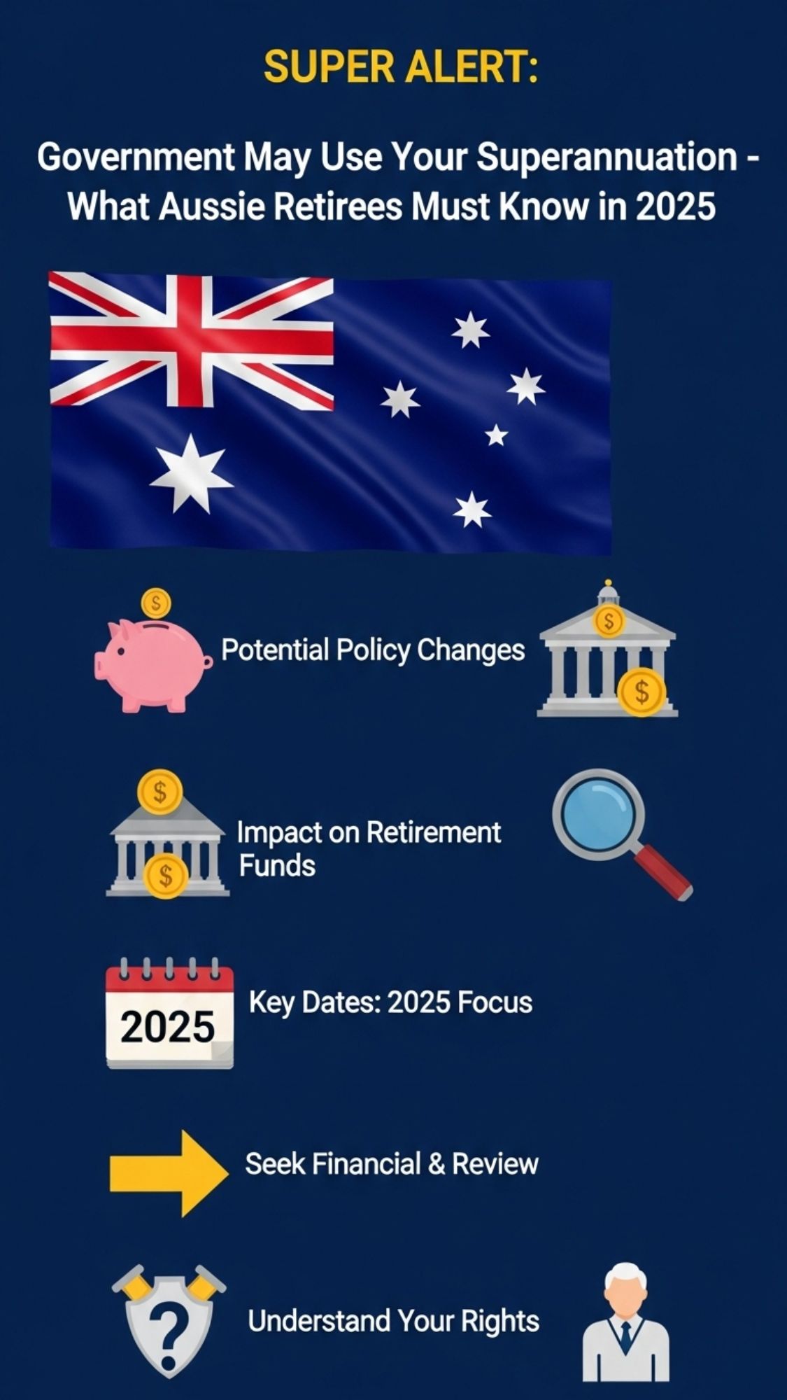 Government Super Plan Raises Retirees